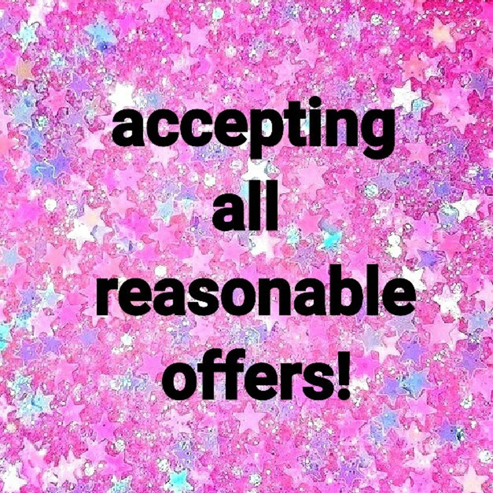 Accepting all reasonable offers/ bundle deals!!